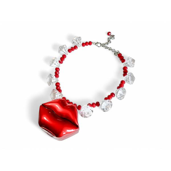 COLLANA BOCCA ROSSA PROFUMO