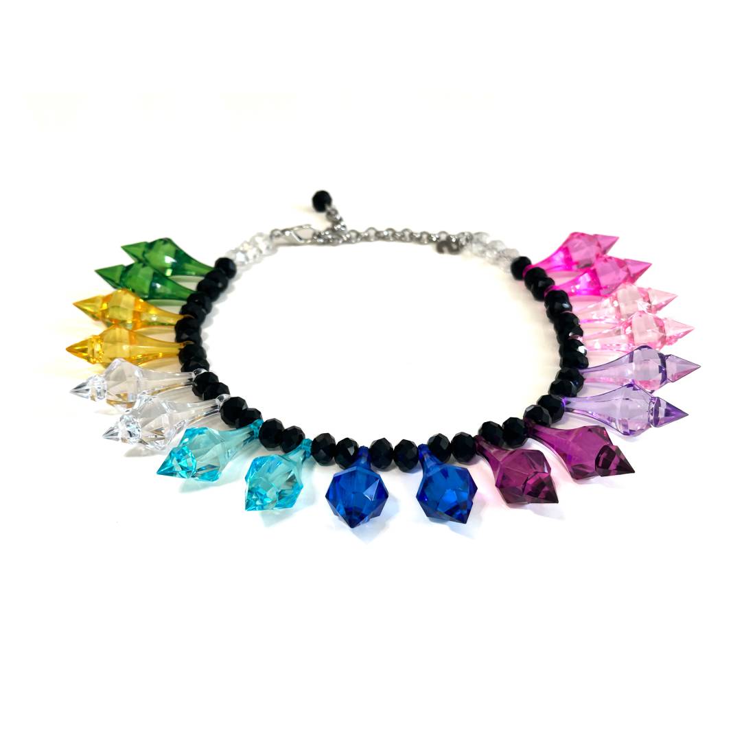 COLLANA CRISTALLI LUNGHI ULTI COLOR