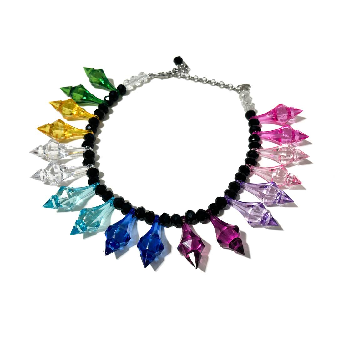 COLLANA CRISTALLI LUNGHI ULTI COLOR