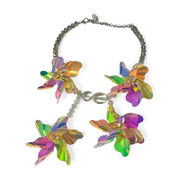 COLLANA GIRANDOLE CANGIANTI 2