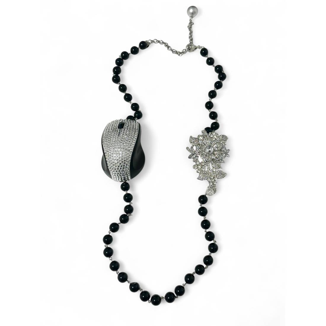 COLLANA MOUSE CRYSTAL