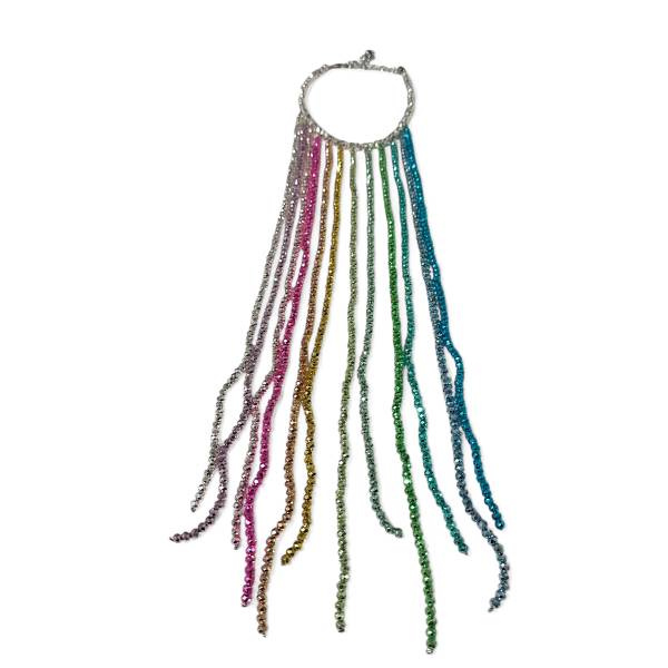 COLLANA CASCATA CRISTALLI...