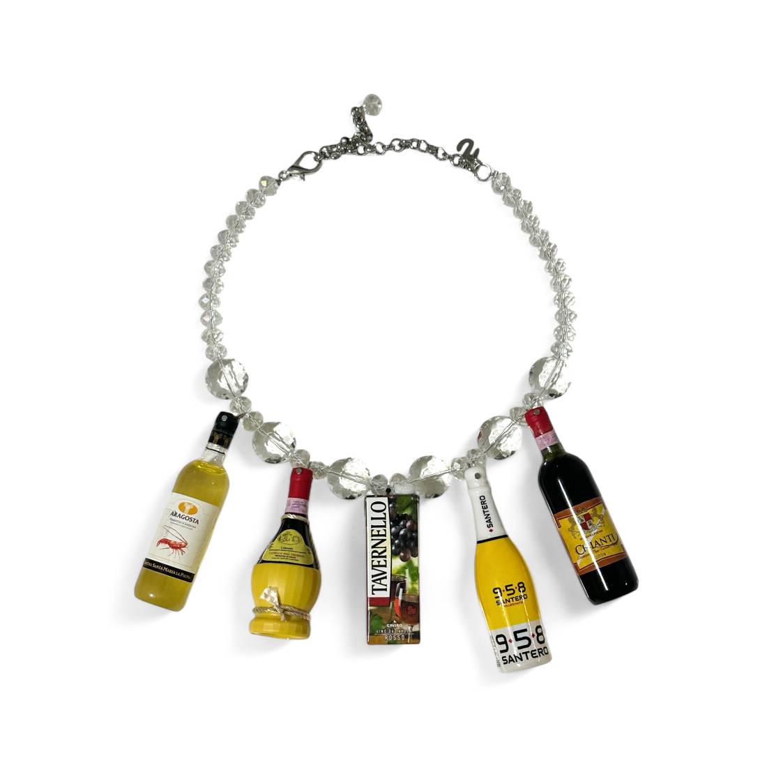 COLLANA MINIATURE BOTTIGLIE MIX