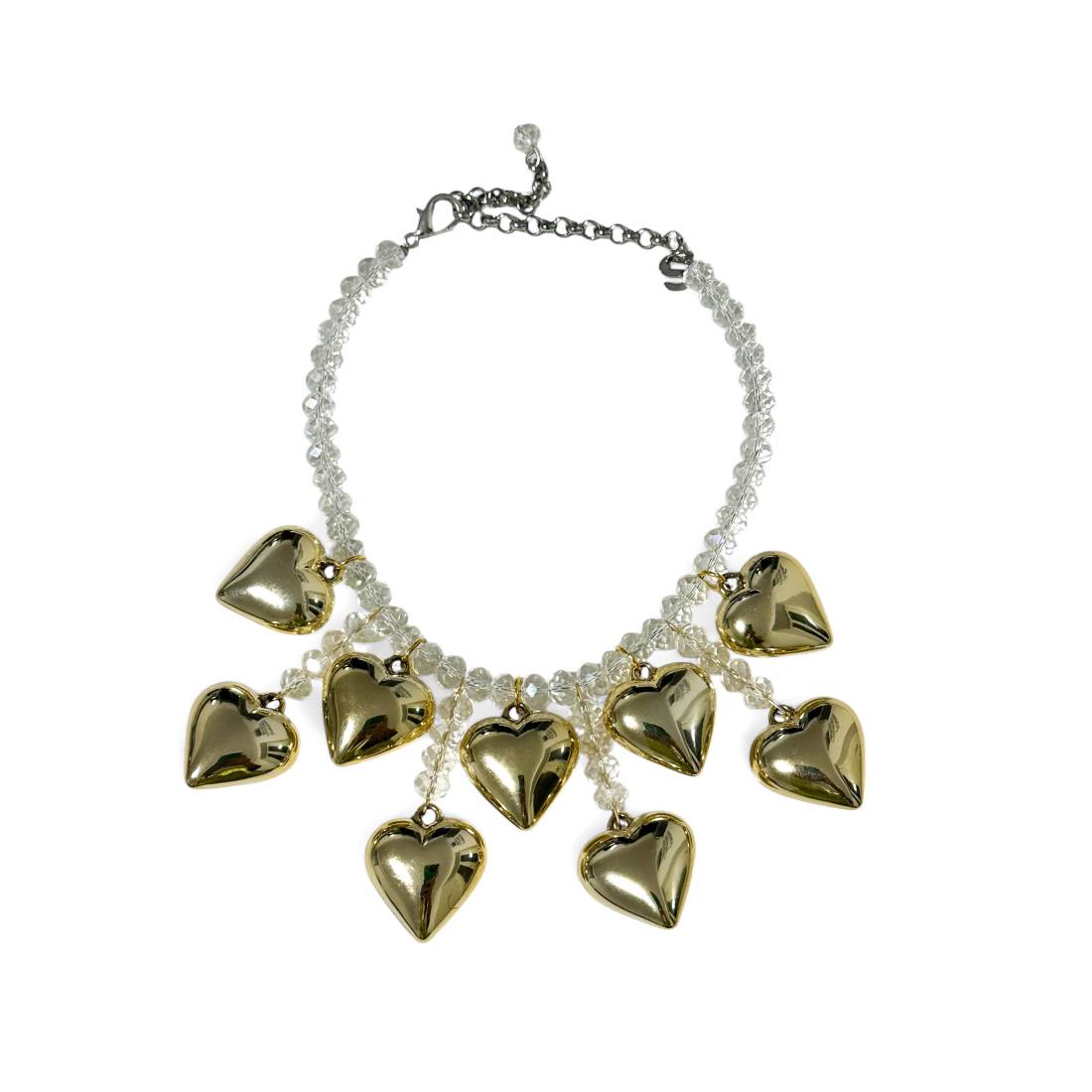 COLLANA CUORI ORO