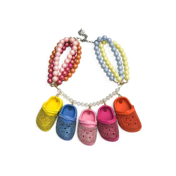 COLLANA CROCS CRISTALLO