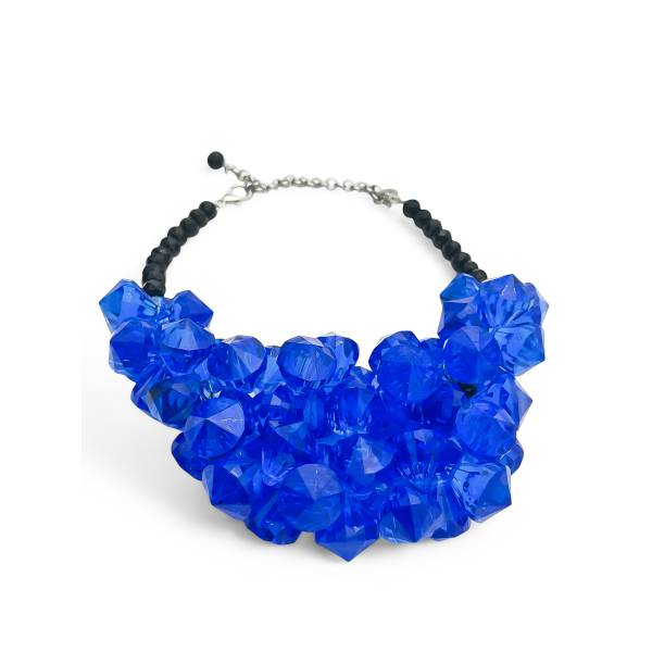 COLLANA DIAMANTI BLU