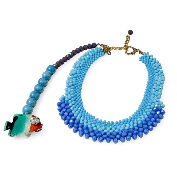 COLLANA GIROCOLLO ACQUA...