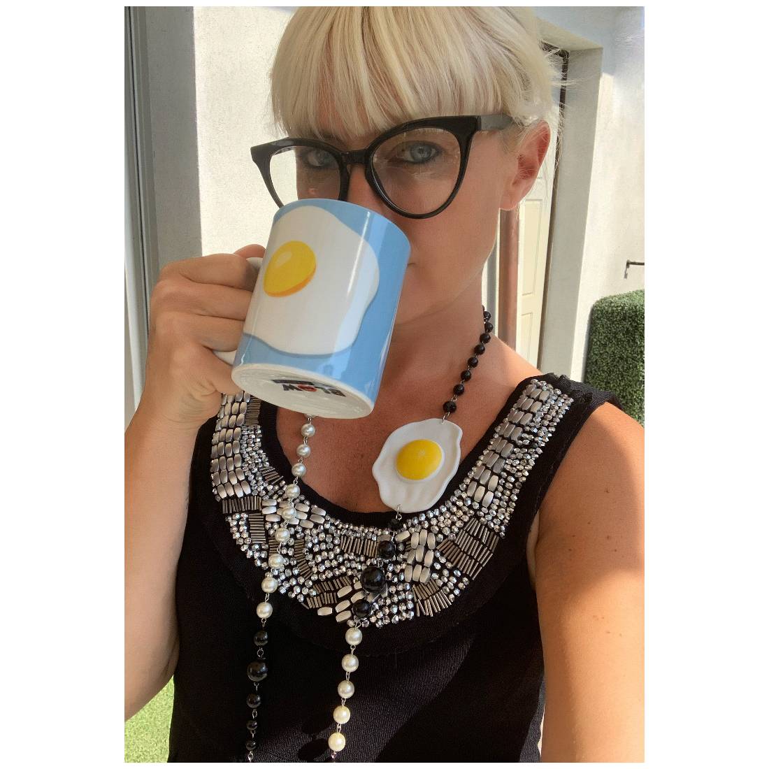 COLLANA UOVO LUNGA