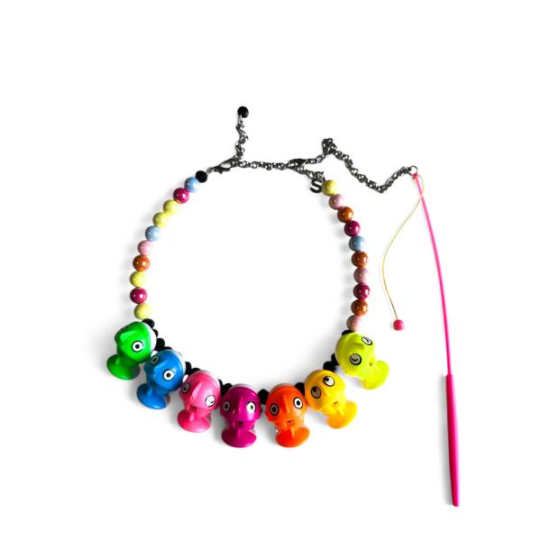 COLLANA PESCI GIOCO COLOR