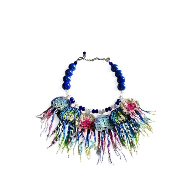 COLLANA MEDUSE PERLINE