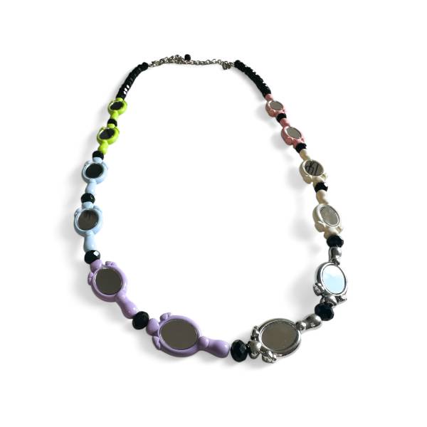 COLLANA LUNGA SPECCHIETTI