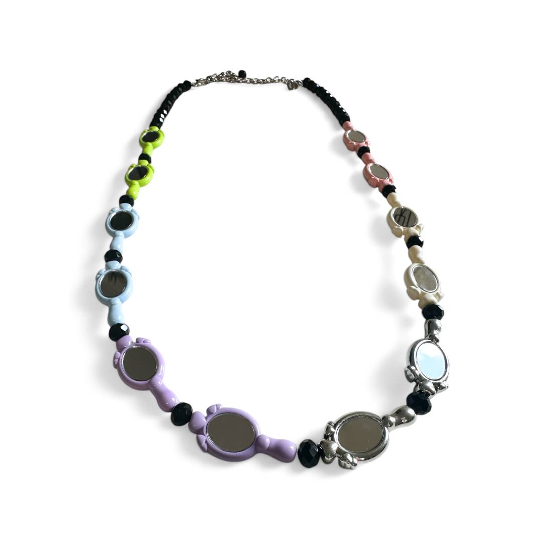 COLLANA LUNGA SPECCHIETTI