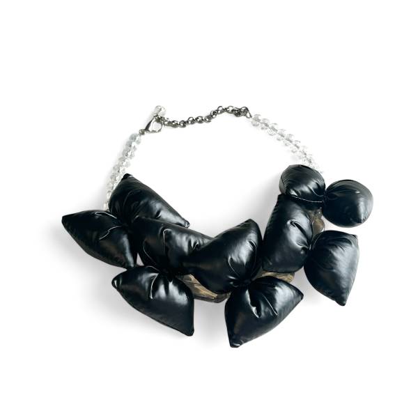 COLLANA FIOCCHI BLACK PIUMINO