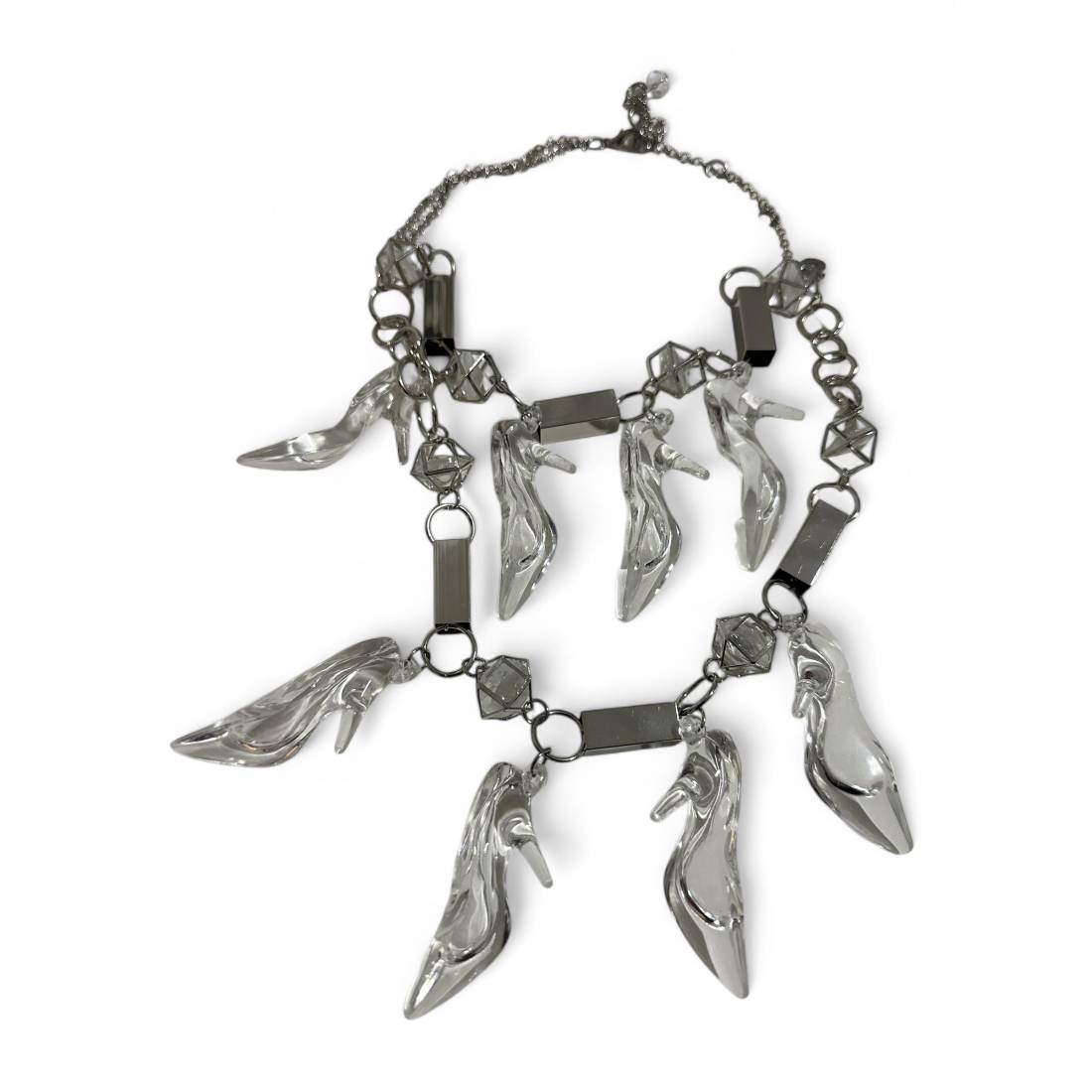 COLLANA TACCHI TRASPARENTI LUNGA