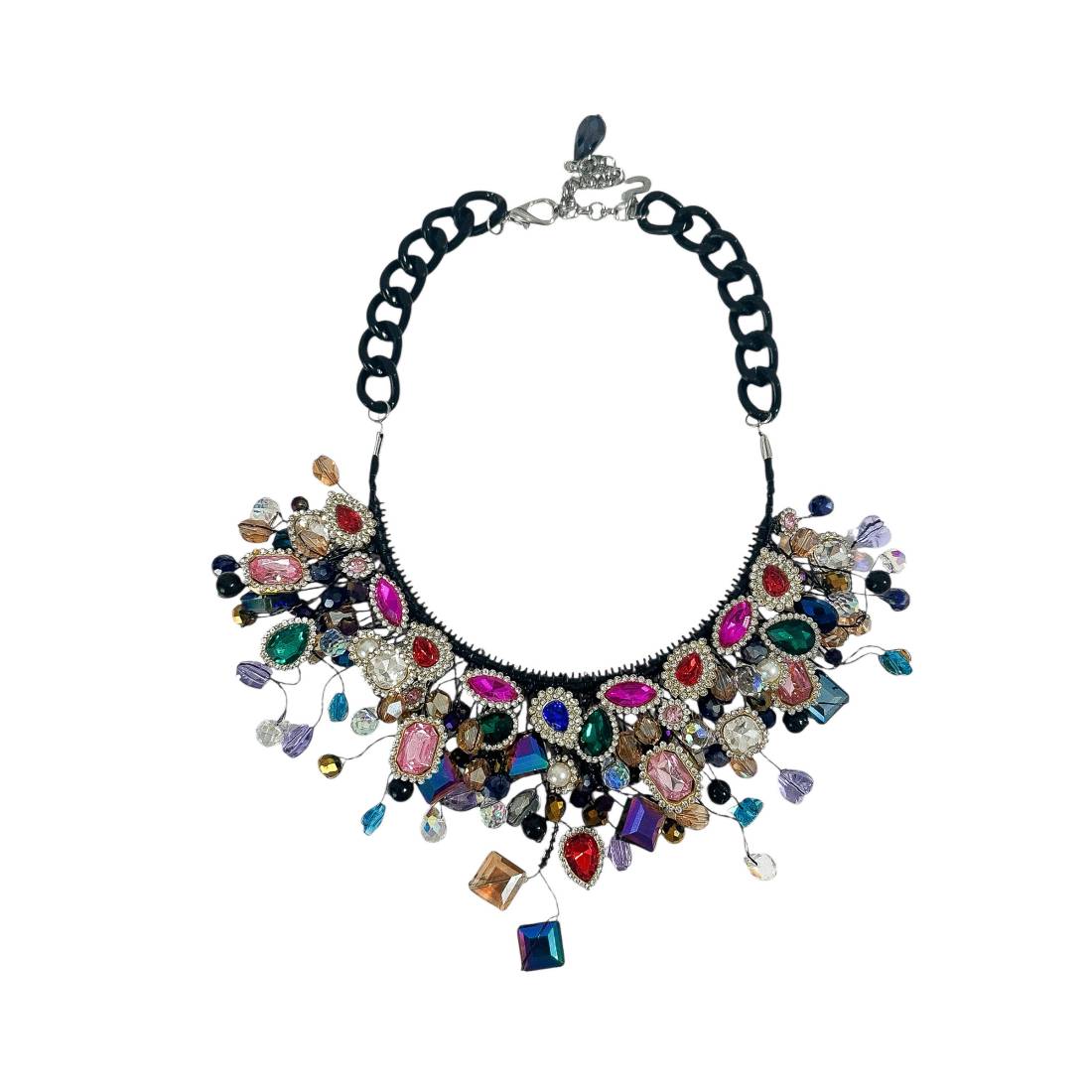 COLLANA STRASS COLOR