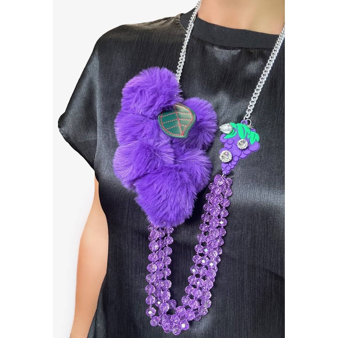 COLLANA UVA PELUCHE NEW