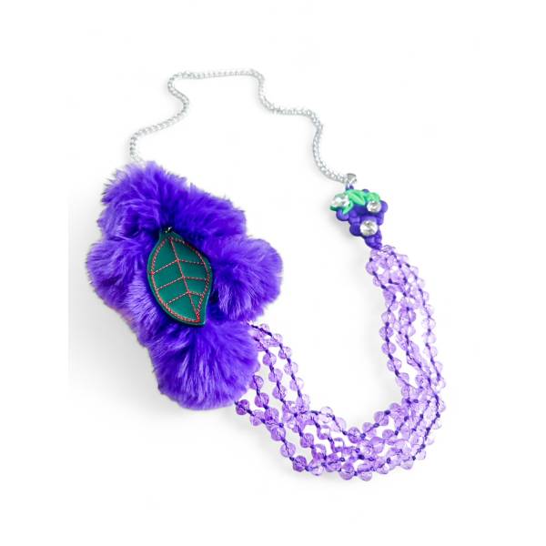 COLLANA UVA PELUCHE NEW