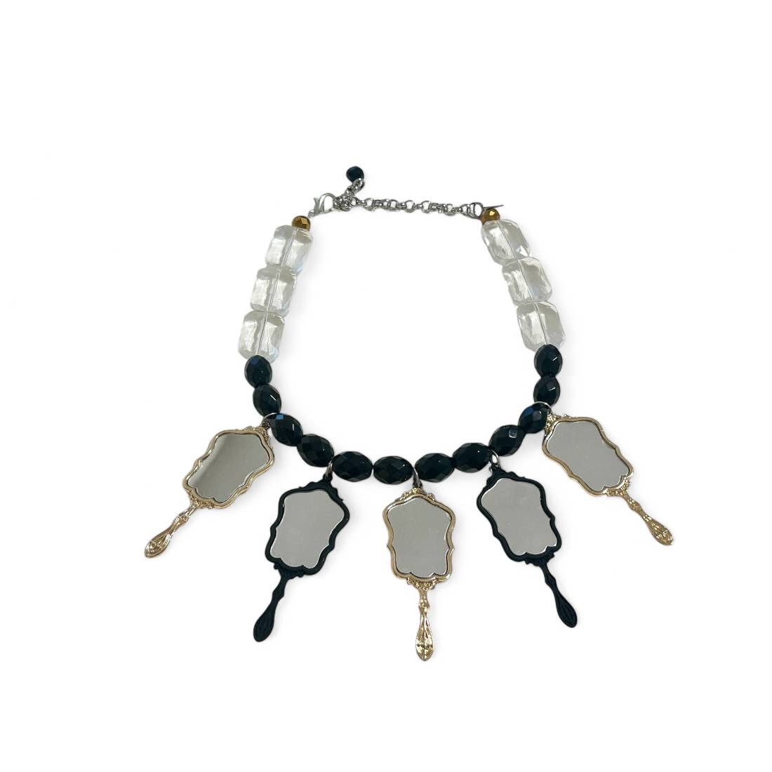 COLLANA SPECCHI GOLD AND BLACK