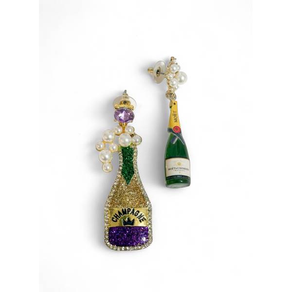 ORECCHINI BOTTIGLIE CHAMPAGNE