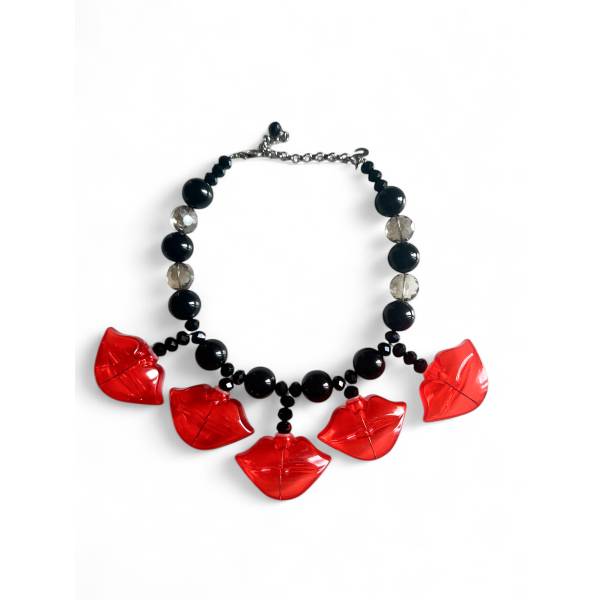 COLLANA LIP TRASPARENTI