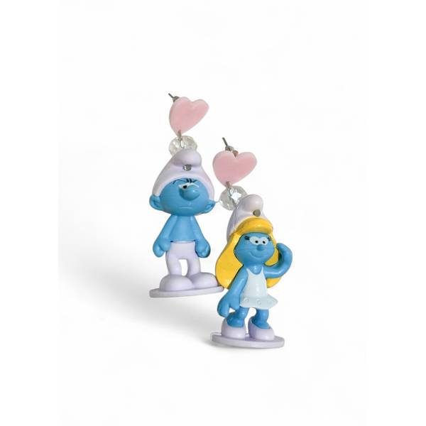 ORECCHINI PUFFI 3D