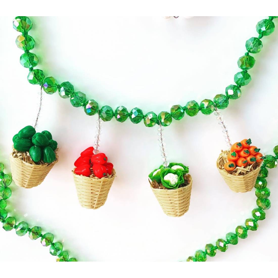COLLANA VERDURE LUNGA