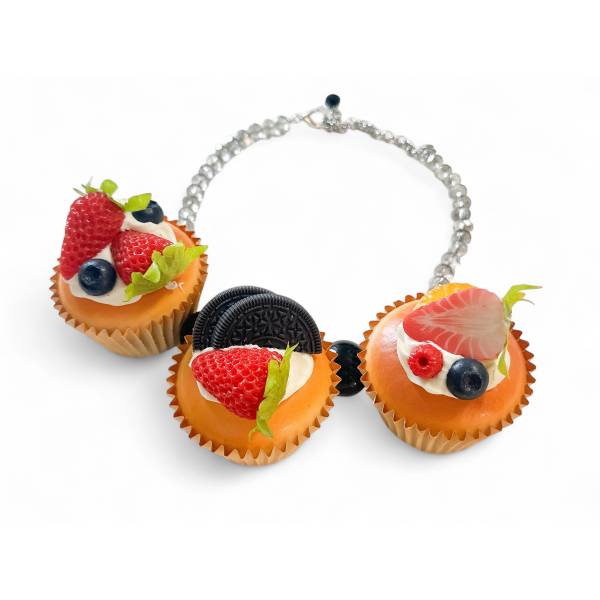 COLLANA TRE DOLCI PANNA...