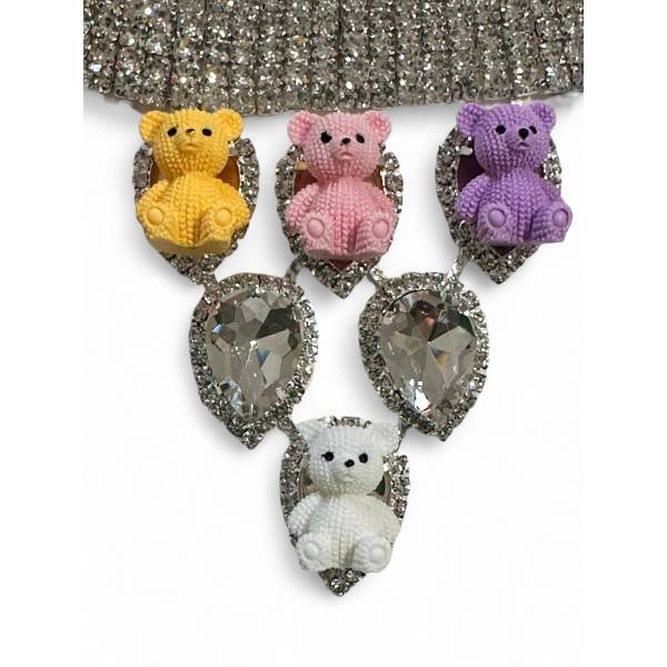 COLLANA ORSETTI COLOR...