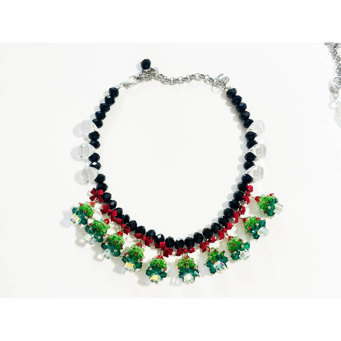 COLLANA MINI ALBERI PERLINE