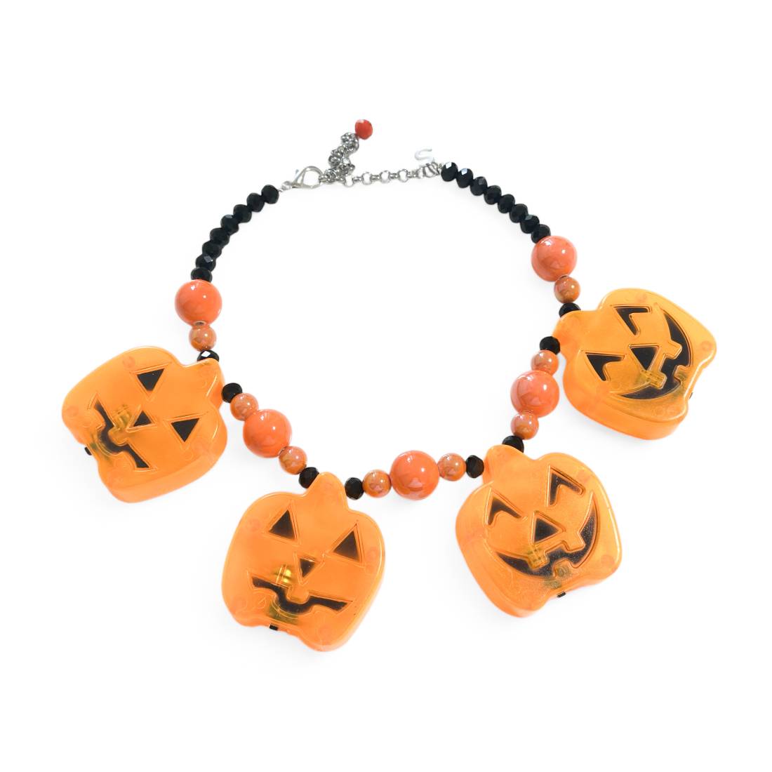 COLLANA ZUCCHE LUMINOSE HALLOWEEN
