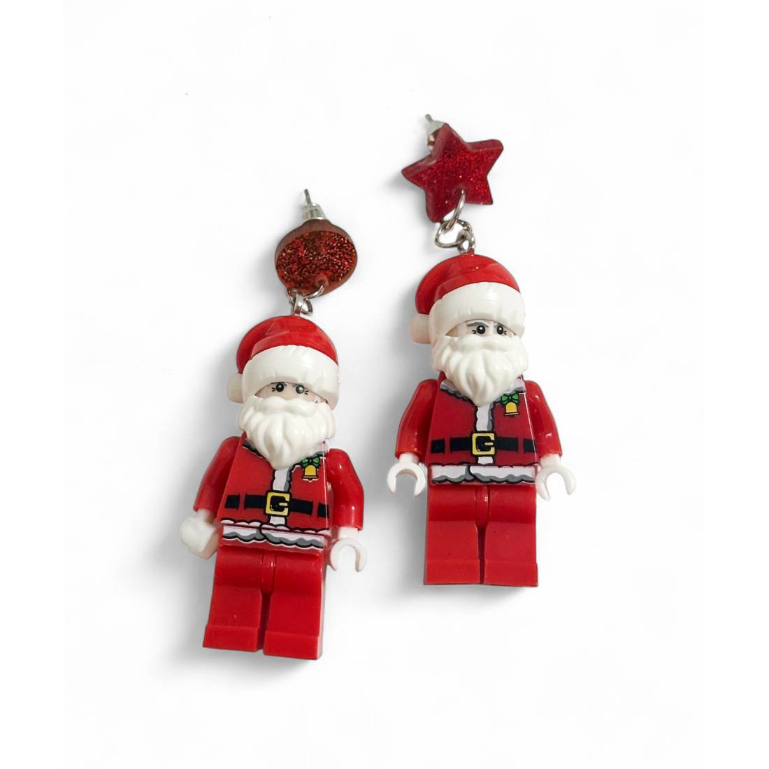ORECCHINI BABBO NATALE ROBOT
