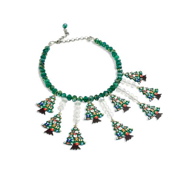 COLLANA ALBERI MINI DECORATI
