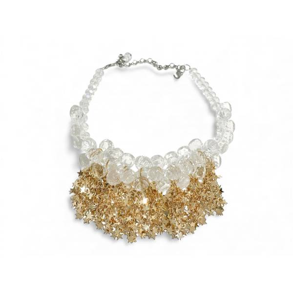 COLLANA STELLE CASCATA ORO