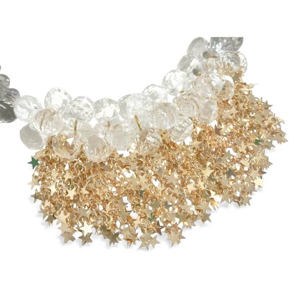 COLLANA STELLE CASCATA ORO 2