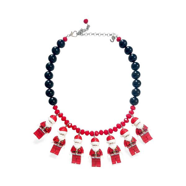 COLLANA BABBO NATALE ROBOT