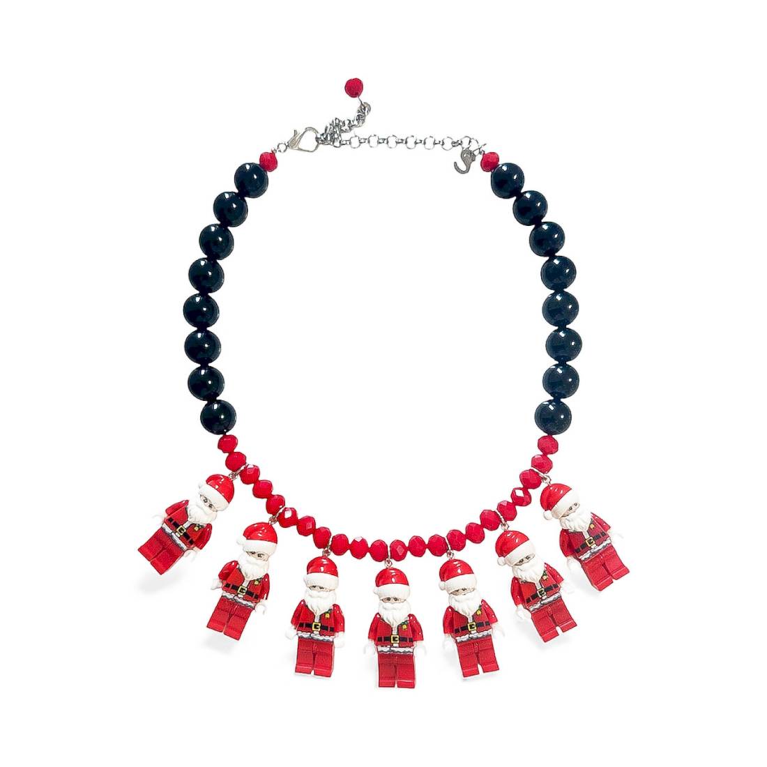COLLANA BABBO NATALE ROBOT