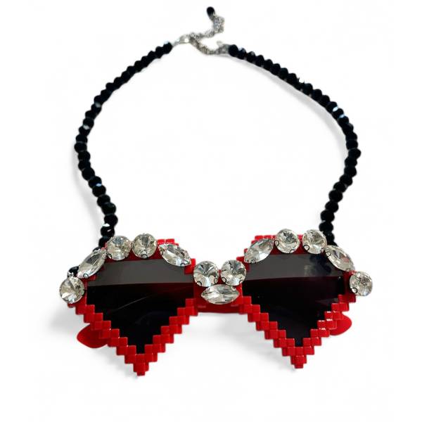 COLLANA OCCHIALI CUORE...