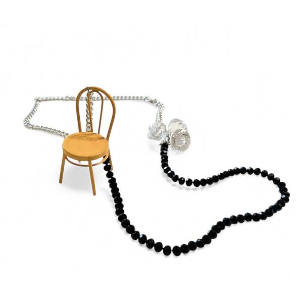 COLLANA SEDIA GIALLA NEW
