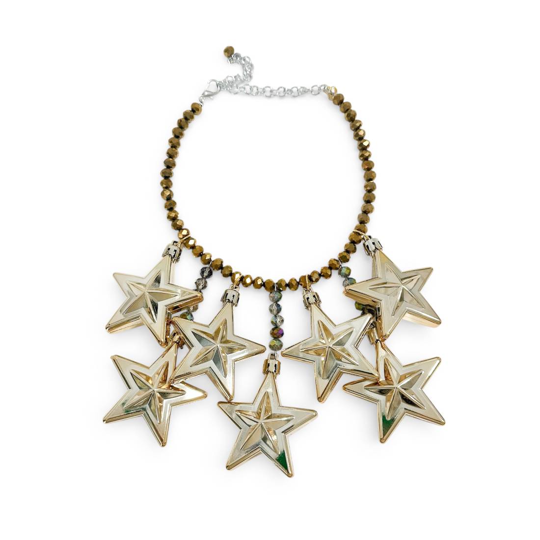COLLANA STELLE ORO NEW