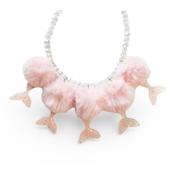 COLLANA CODE SIRENA ROSA E...