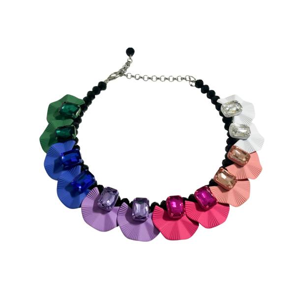 COLLANA ONDE CRISTALLO