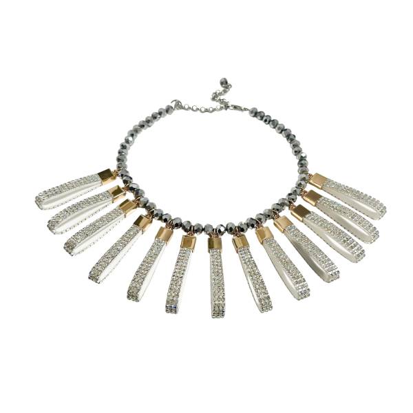 COLLANA MINI STRING STRASS