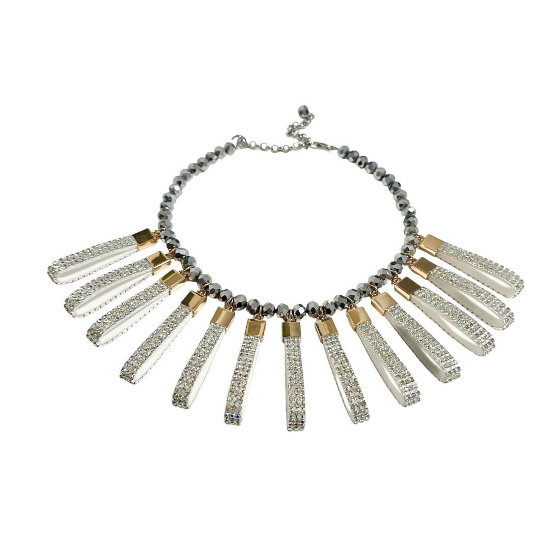 COLLANA MINI STRING STRASS