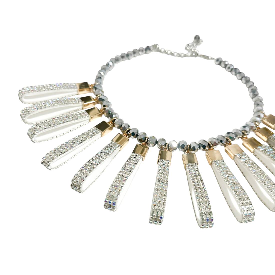 COLLANA MINI STRING STRASS
