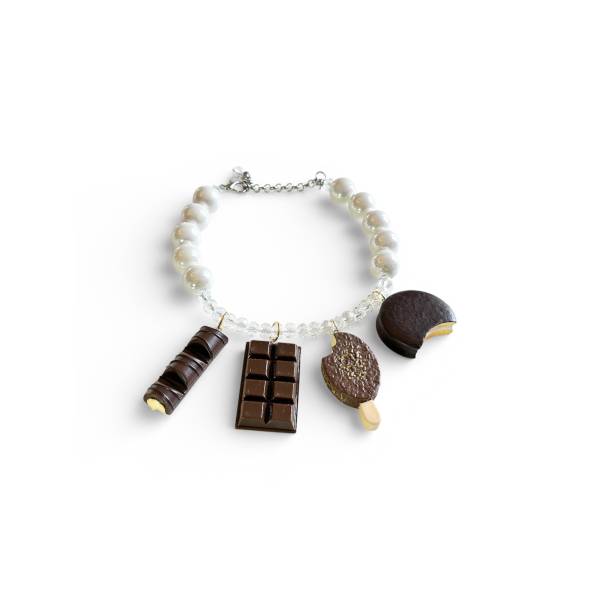 COLLANA GELATI CIOCCOLATO