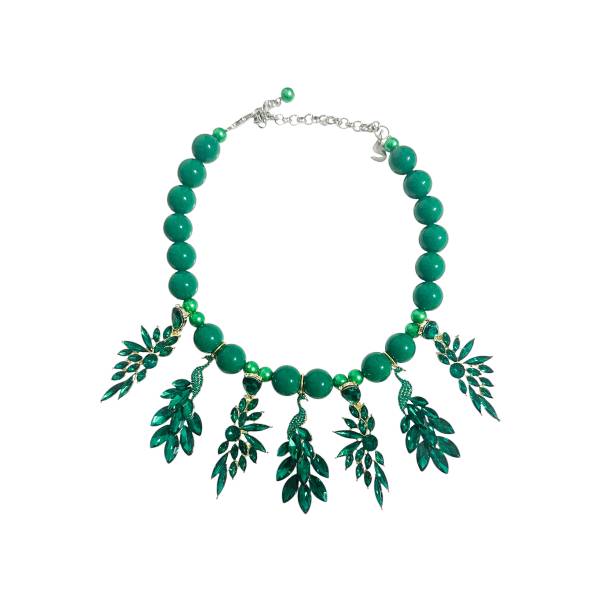 COLLANA PAVONE GREEN