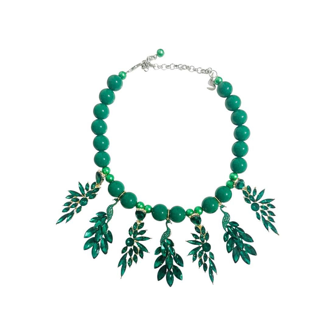 COLLANA PAVONE GREEN