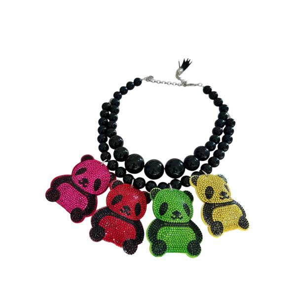 COLLANA PANDA CRYSTAL