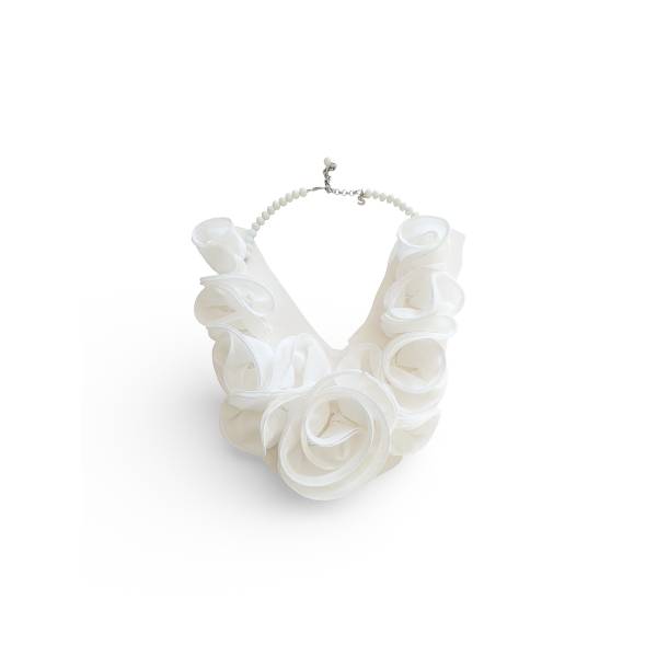 COLLANA COLLO ROSE WHITE