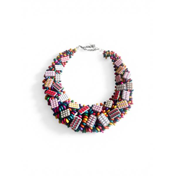 COLLANA PASTIGLIE MIX